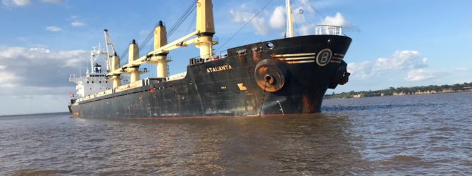 Praticagem da Barra do Pará evita acidente com navio carregado de óleo
